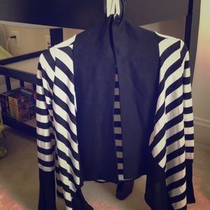 Black/White Cardigan